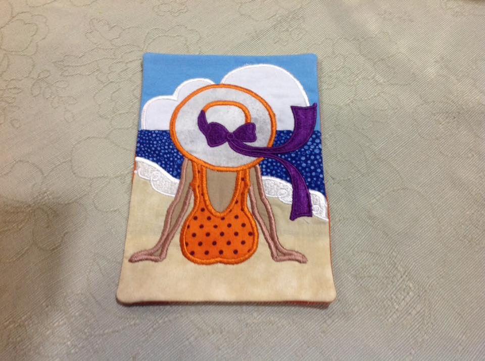 Lady at the Beach Mugrug 5x7 6x10 7x12 - Sweet Pea Australia In the hoop machine embroidery designs. in the hoop project, in the hoop embroidery designs, craft in the hoop project, diy in the hoop project, diy craft in the hoop project, in the hoop embroidery patterns, design in the hoop patterns, embroidery designs for in the hoop embroidery projects, best in the hoop machine embroidery designs perfect for all hoops and embroidery machines