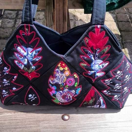 Leaf Quilt Blocks and Bag 4x4 5x5 6x6 - Sweet Pea Australia In the hoop machine embroidery designs. in the hoop project, in the hoop embroidery designs, craft in the hoop project, diy in the hoop project, diy craft in the hoop project, in the hoop embroidery patterns, design in the hoop patterns, embroidery designs for in the hoop embroidery projects, best in the hoop machine embroidery designs perfect for all hoops and embroidery machines