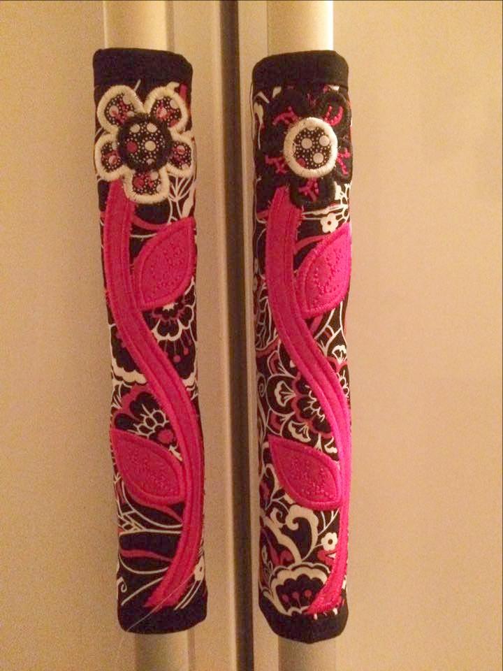 Flower fridge handle wrap 5x7 - Sweet Pea Australia In the hoop machine embroidery designs. in the hoop project, in the hoop embroidery designs, craft in the hoop project, diy in the hoop project, diy craft in the hoop project, in the hoop embroidery patterns, design in the hoop patterns, embroidery designs for in the hoop embroidery projects, best in the hoop machine embroidery designs perfect for all hoops and embroidery machines