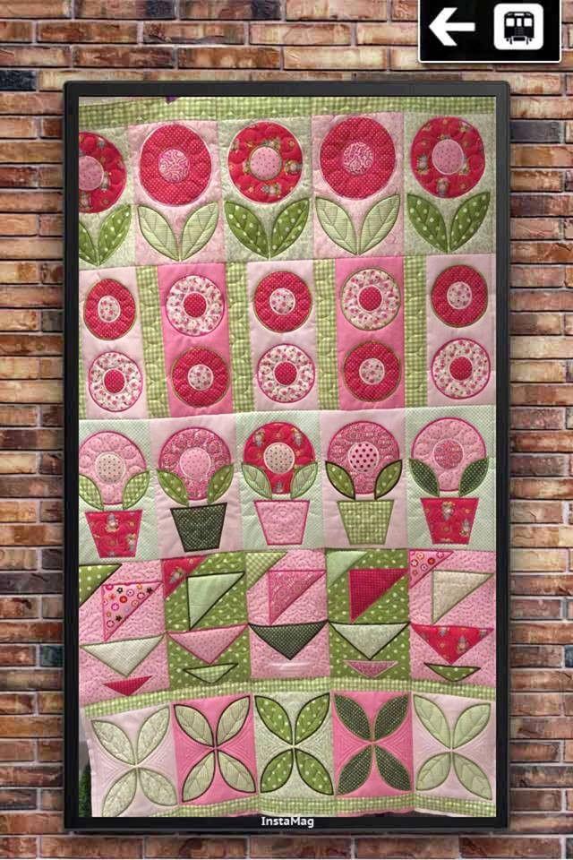 Flower Pot Quilt 5x7 6x10 and 7x12 - Sweet Pea Australia In the hoop machine embroidery designs. in the hoop project, in the hoop embroidery designs, craft in the hoop project, diy in the hoop project, diy craft in the hoop project, in the hoop embroidery patterns, design in the hoop patterns, embroidery designs for in the hoop embroidery projects, best in the hoop machine embroidery designs perfect for all hoops and embroidery machines