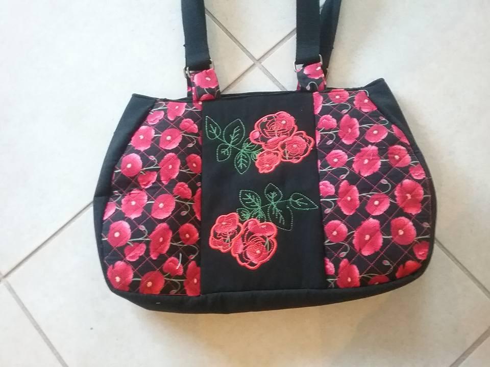 Rose Bag 5x7 6x10 7x12 - Sweet Pea Australia In the hoop machine embroidery designs. in the hoop project, in the hoop embroidery designs, craft in the hoop project, diy in the hoop project, diy craft in the hoop project, in the hoop embroidery patterns, design in the hoop patterns, embroidery designs for in the hoop embroidery projects, best in the hoop machine embroidery designs perfect for all hoops and embroidery machines