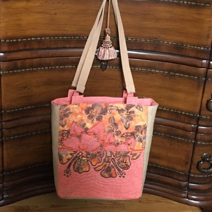 Hawaiian Reflections Bag 6x10 7x12 9.5x14 - Sweet Pea Australia In the hoop machine embroidery designs. in the hoop project, in the hoop embroidery designs, craft in the hoop project, diy in the hoop project, diy craft in the hoop project, in the hoop embroidery patterns, design in the hoop patterns, embroidery designs for in the hoop embroidery projects, best in the hoop machine embroidery designs perfect for all hoops and embroidery machines