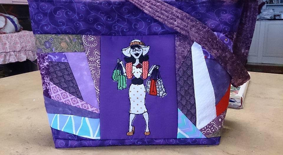 Let's Go Shopping Bag 5x7 6x10 8x12 - Sweet Pea Australia In the hoop machine embroidery designs. in the hoop project, in the hoop embroidery designs, craft in the hoop project, diy in the hoop project, diy craft in the hoop project, in the hoop embroidery patterns, design in the hoop patterns, embroidery designs for in the hoop embroidery projects, best in the hoop machine embroidery designs perfect for all hoops and embroidery machines