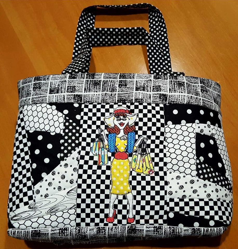 Let's Go Shopping Bag 5x7 6x10 8x12 - Sweet Pea Australia In the hoop machine embroidery designs. in the hoop project, in the hoop embroidery designs, craft in the hoop project, diy in the hoop project, diy craft in the hoop project, in the hoop embroidery patterns, design in the hoop patterns, embroidery designs for in the hoop embroidery projects, best in the hoop machine embroidery designs perfect for all hoops and embroidery machines