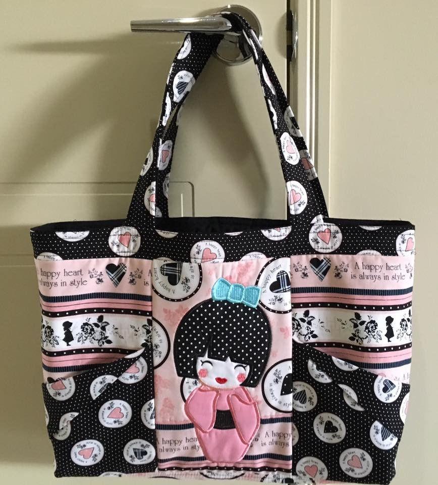 Geisha Origami Tote Bag 5x7 6x10 7x12 - Sweet Pea Australia In the hoop machine embroidery designs. in the hoop project, in the hoop embroidery designs, craft in the hoop project, diy in the hoop project, diy craft in the hoop project, in the hoop embroidery patterns, design in the hoop patterns, embroidery designs for in the hoop embroidery projects, best in the hoop machine embroidery designs perfect for all hoops and embroidery machines