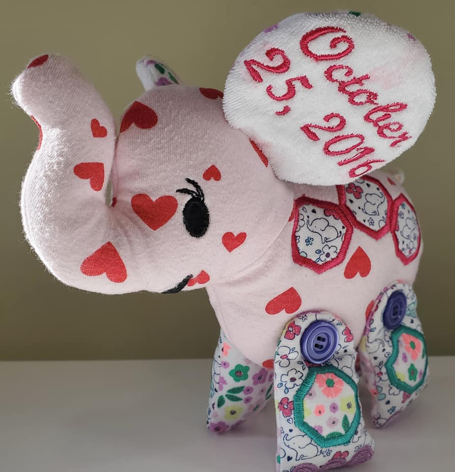 Evan the Elephant stuffed toy - Sweet Pea Australia In the hoop machine embroidery designs. in the hoop project, in the hoop embroidery designs, craft in the hoop project, diy in the hoop project, diy craft in the hoop project, in the hoop embroidery patterns, design in the hoop patterns, embroidery designs for in the hoop embroidery projects, best in the hoop machine embroidery designs perfect for all hoops and embroidery machines