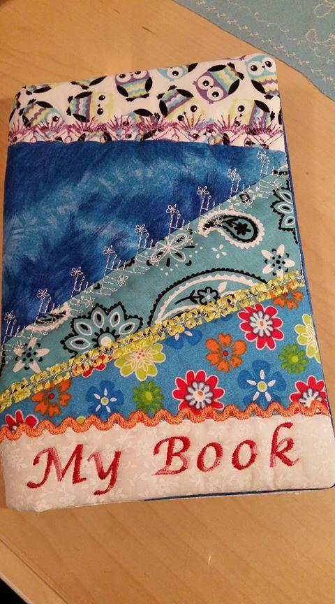 Crazy patchwork book cover 6x10 7x12 and 9.5x14 - Sweet Pea Australia In the hoop machine embroidery designs. in the hoop project, in the hoop embroidery designs, craft in the hoop project, diy in the hoop project, diy craft in the hoop project, in the hoop embroidery patterns, design in the hoop patterns, embroidery designs for in the hoop embroidery projects, best in the hoop machine embroidery designs perfect for all hoops and embroidery machines