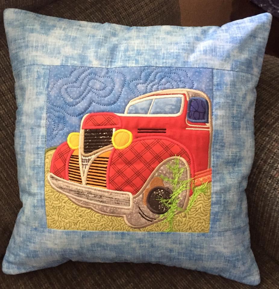 Ute/ Truck Art Cushion 6x6 7x7 8x8 9x9 - Sweet Pea Australia In the hoop machine embroidery designs. in the hoop project, in the hoop embroidery designs, craft in the hoop project, diy in the hoop project, diy craft in the hoop project, in the hoop embroidery patterns, design in the hoop patterns, embroidery designs for in the hoop embroidery projects, best in the hoop machine embroidery designs perfect for all hoops and embroidery machines