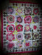 Shaggy Roses Quilt 4x4 5x5 6x6 7x7 - Sweet Pea