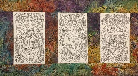 Jungle Table Runner Colouring 6x10 7x12 9.5x14 - Sweet Pea Australia In the hoop machine embroidery designs. in the hoop project, in the hoop embroidery designs, craft in the hoop project, diy in the hoop project, diy craft in the hoop project, in the hoop embroidery patterns, design in the hoop patterns, embroidery designs for in the hoop embroidery projects, best in the hoop machine embroidery designs perfect for all hoops and embroidery machines