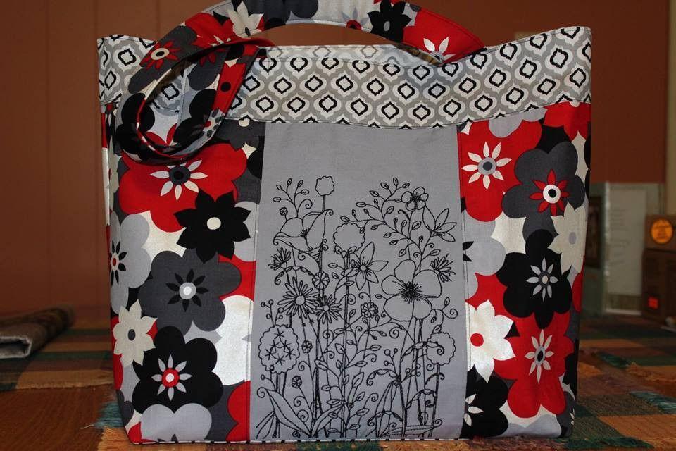 Spring Redwork Tote Bag 5x7 6x10 7x12 9x12 - Sweet Pea Australia In the hoop machine embroidery designs. in the hoop project, in the hoop embroidery designs, craft in the hoop project, diy in the hoop project, diy craft in the hoop project, in the hoop embroidery patterns, design in the hoop patterns, embroidery designs for in the hoop embroidery projects, best in the hoop machine embroidery designs perfect for all hoops and embroidery machines