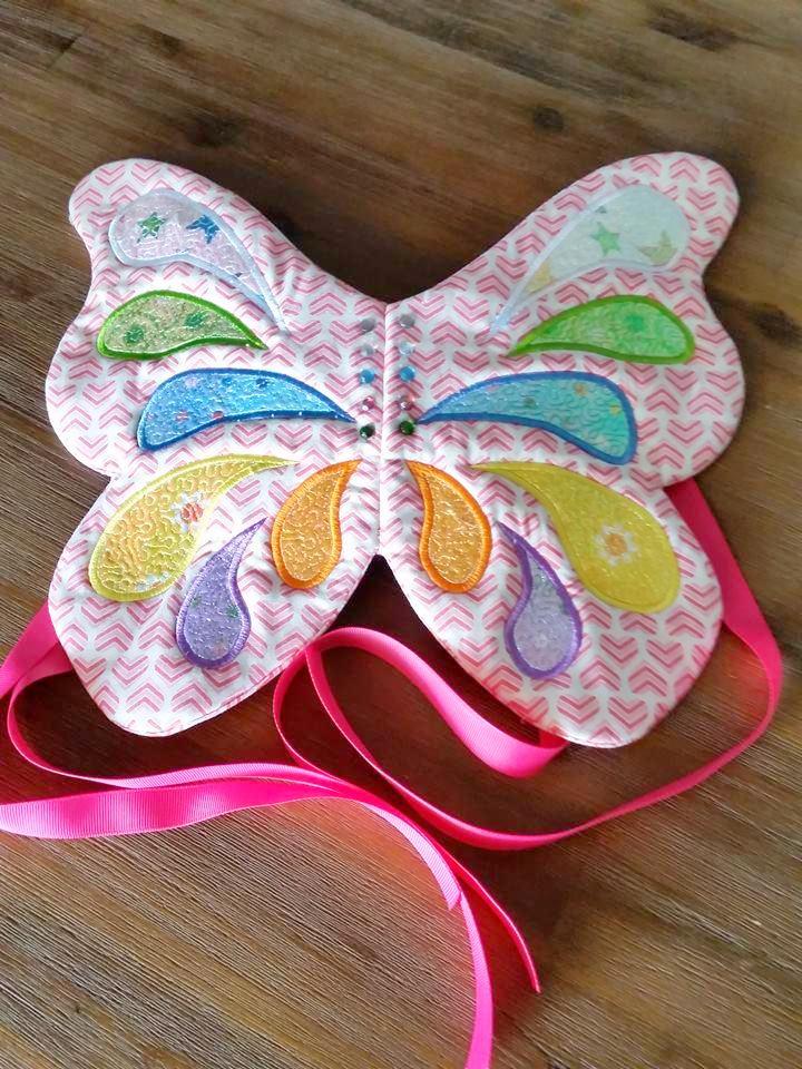 Fairy wings 5x7 6x10 7x12 9.5x14 - Sweet Pea Australia In the hoop machine embroidery designs. in the hoop project, in the hoop embroidery designs, craft in the hoop project, diy in the hoop project, diy craft in the hoop project, in the hoop embroidery patterns, design in the hoop patterns, embroidery designs for in the hoop embroidery projects, best in the hoop machine embroidery designs perfect for all hoops and embroidery machines