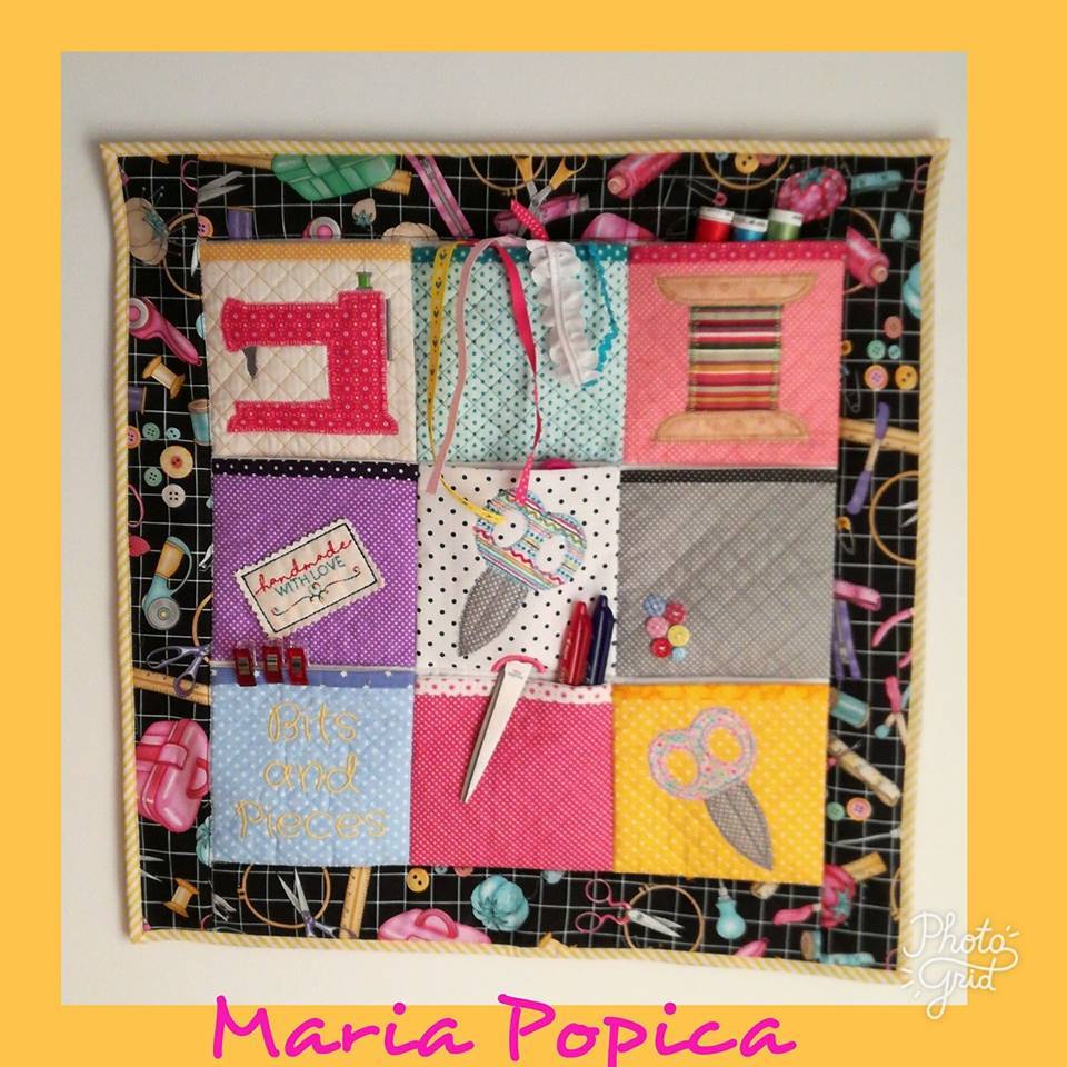 Sewing Wall Hanging Tidy 4x4 5x5 - Sweet Pea Australia In the hoop machine embroidery designs. in the hoop project, in the hoop embroidery designs, craft in the hoop project, diy in the hoop project, diy craft in the hoop project, in the hoop embroidery patterns, design in the hoop patterns, embroidery designs for in the hoop embroidery projects, best in the hoop machine embroidery designs perfect for all hoops and embroidery machines