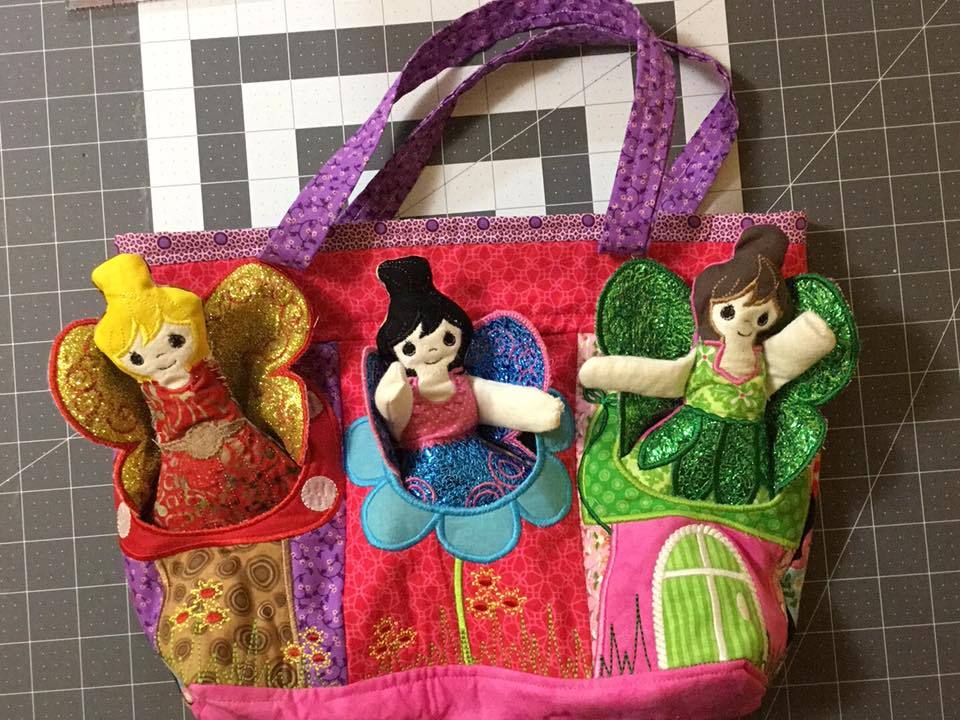 Fairy Pocket Bag 5x7 6x10 8x12 - Sweet Pea Australia In the hoop machine embroidery designs. in the hoop project, in the hoop embroidery designs, craft in the hoop project, diy in the hoop project, diy craft in the hoop project, in the hoop embroidery patterns, design in the hoop patterns, embroidery designs for in the hoop embroidery projects, best in the hoop machine embroidery designs perfect for all hoops and embroidery machines