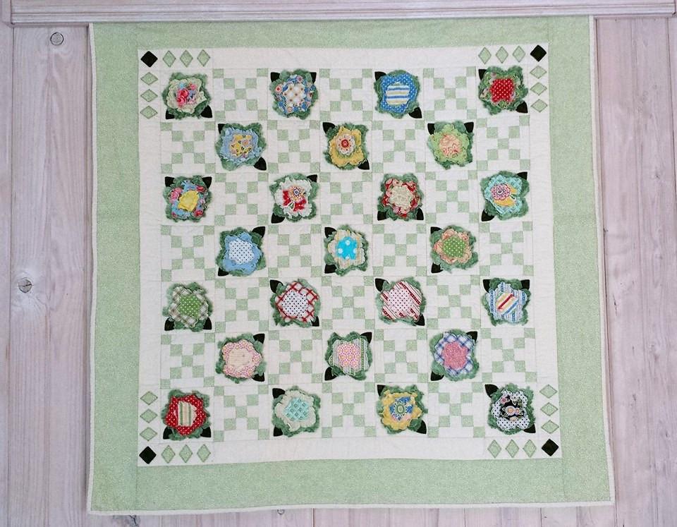 Shaggy Roses Quilt 4x4 5x5 6x6 7x7 - Sweet Pea Australia In the hoop machine embroidery designs. in the hoop project, in the hoop embroidery designs, craft in the hoop project, diy in the hoop project, diy craft in the hoop project, in the hoop embroidery patterns, design in the hoop patterns, embroidery designs for in the hoop embroidery projects, best in the hoop machine embroidery designs perfect for all hoops and embroidery machines