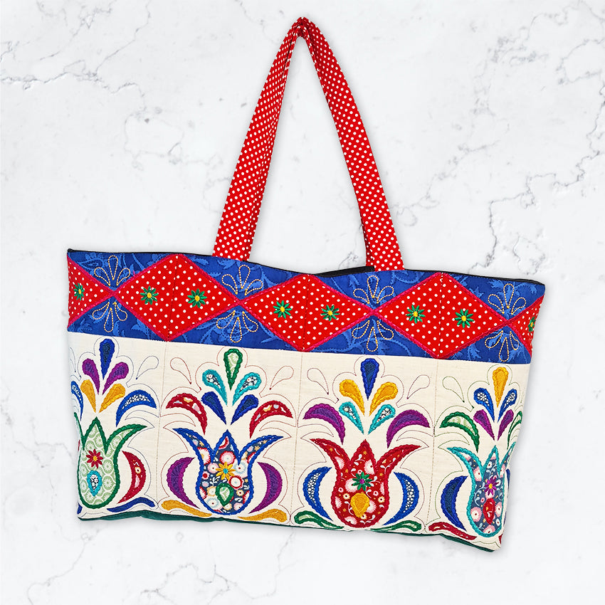 Pysansky Tote Bag 5x7 - Sweet Pea Australia In the hoop machine embroidery designs. in the hoop project, in the hoop embroidery designs, craft in the hoop project, diy in the hoop project, diy craft in the hoop project, in the hoop embroidery patterns, design in the hoop patterns, embroidery designs for in the hoop embroidery projects, best in the hoop machine embroidery designs perfect for all hoops and embroidery machines