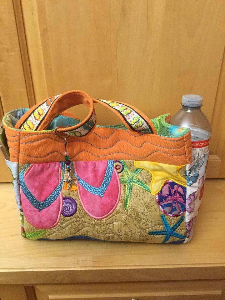 Beach Bag 6x10 7x12 - Sweet Pea Australia In the hoop machine embroidery designs. in the hoop project, in the hoop embroidery designs, craft in the hoop project, diy in the hoop project, diy craft in the hoop project, in the hoop embroidery patterns, design in the hoop patterns, embroidery designs for in the hoop embroidery projects, best in the hoop machine embroidery designs perfect for all hoops and embroidery machines