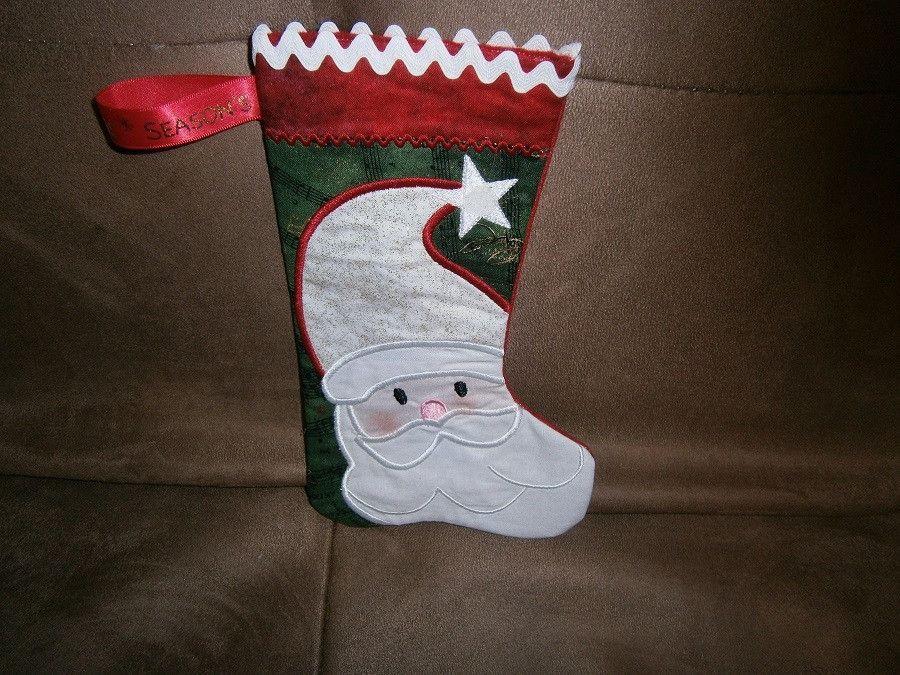 Christmas stocking Santa 6x10 7x12 and 9.5x14 - Sweet Pea Australia In the hoop machine embroidery designs. in the hoop project, in the hoop embroidery designs, craft in the hoop project, diy in the hoop project, diy craft in the hoop project, in the hoop embroidery patterns, design in the hoop patterns, embroidery designs for in the hoop embroidery projects, best in the hoop machine embroidery designs perfect for all hoops and embroidery machines