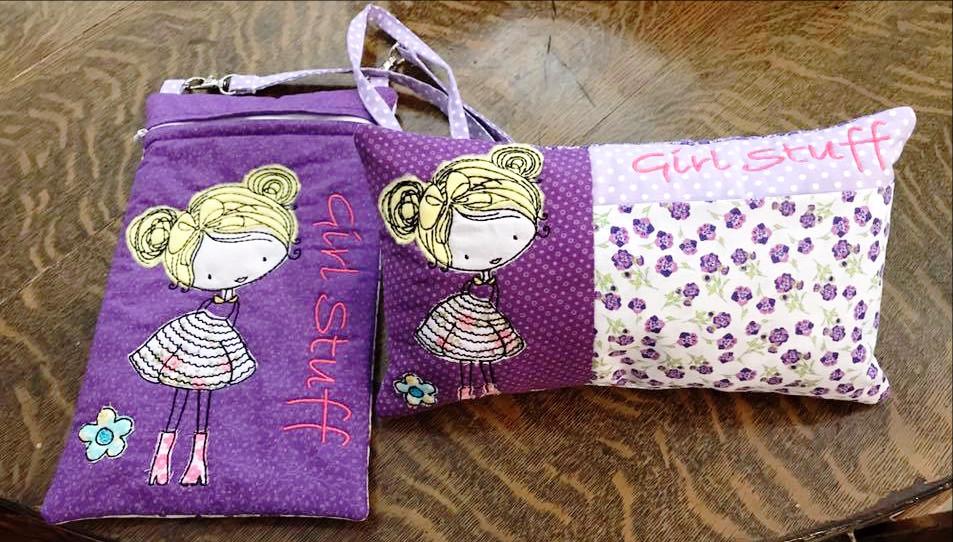 Girl Stuff Set 6x10, 7x12 and 9.5x14 - Sweet Pea Australia In the hoop machine embroidery designs. in the hoop project, in the hoop embroidery designs, craft in the hoop project, diy in the hoop project, diy craft in the hoop project, in the hoop embroidery patterns, design in the hoop patterns, embroidery designs for in the hoop embroidery projects, best in the hoop machine embroidery designs perfect for all hoops and embroidery machines