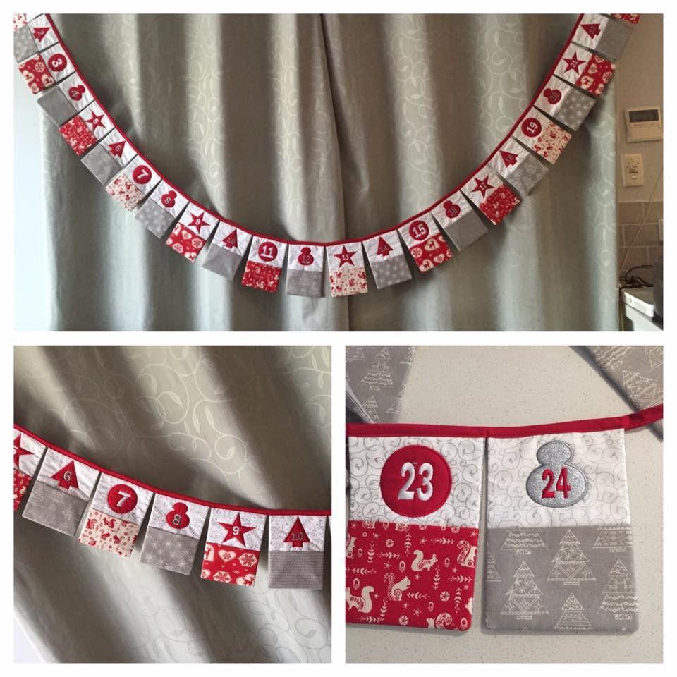 Advent Calendar Christmas Bunting 5x7 - Sweet Pea Australia In the hoop machine embroidery designs. in the hoop project, in the hoop embroidery designs, craft in the hoop project, diy in the hoop project, diy craft in the hoop project, in the hoop embroidery patterns, design in the hoop patterns, embroidery designs for in the hoop embroidery projects, best in the hoop machine embroidery designs perfect for all hoops and embroidery machines