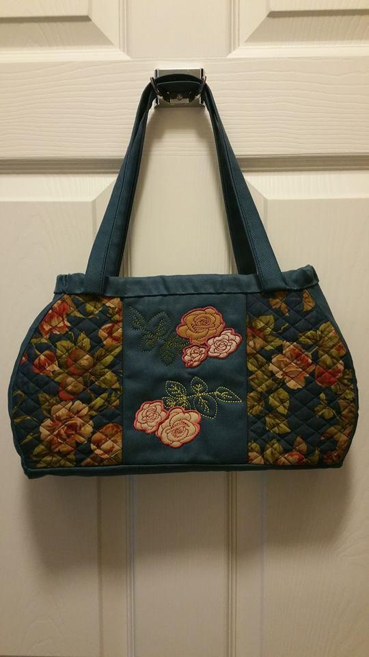 Rose Bag 5x7 6x10 7x12 - Sweet Pea Australia In the hoop machine embroidery designs. in the hoop project, in the hoop embroidery designs, craft in the hoop project, diy in the hoop project, diy craft in the hoop project, in the hoop embroidery patterns, design in the hoop patterns, embroidery designs for in the hoop embroidery projects, best in the hoop machine embroidery designs perfect for all hoops and embroidery machines