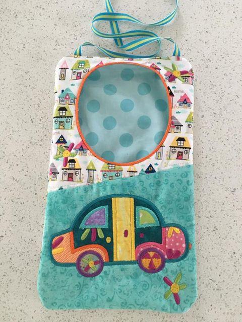 Car trash bag in the hoop 6x10 and 7x12 - Sweet Pea Australia In the hoop machine embroidery designs. in the hoop project, in the hoop embroidery designs, craft in the hoop project, diy in the hoop project, diy craft in the hoop project, in the hoop embroidery patterns, design in the hoop patterns, embroidery designs for in the hoop embroidery projects, best in the hoop machine embroidery designs perfect for all hoops and embroidery machines