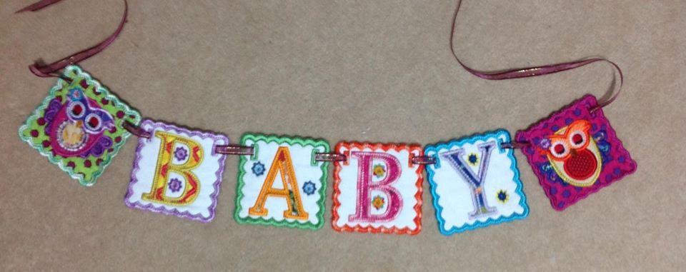 Owl Bunting Add on 4x4 5x5 6x6 - Sweet Pea Australia In the hoop machine embroidery designs. in the hoop project, in the hoop embroidery designs, craft in the hoop project, diy in the hoop project, diy craft in the hoop project, in the hoop embroidery patterns, design in the hoop patterns, embroidery designs for in the hoop embroidery projects, best in the hoop machine embroidery designs perfect for all hoops and embroidery machines