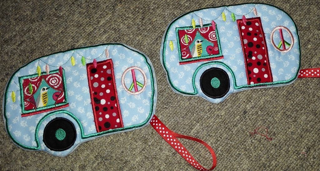 Caravan mugrug oven glove 5x7 6x10 7x12 9.5x14 - Sweet Pea Australia In the hoop machine embroidery designs. in the hoop project, in the hoop embroidery designs, craft in the hoop project, diy in the hoop project, diy craft in the hoop project, in the hoop embroidery patterns, design in the hoop patterns, embroidery designs for in the hoop embroidery projects, best in the hoop machine embroidery designs perfect for all hoops and embroidery machines