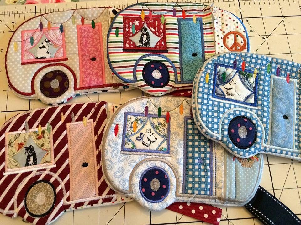 Caravan Zipper Case 5x7 6x10 7x12 and 9.5x14 - Sweet Pea Australia In the hoop machine embroidery designs. in the hoop project, in the hoop embroidery designs, craft in the hoop project, diy in the hoop project, diy craft in the hoop project, in the hoop embroidery patterns, design in the hoop patterns, embroidery designs for in the hoop embroidery projects, best in the hoop machine embroidery designs perfect for all hoops and embroidery machines