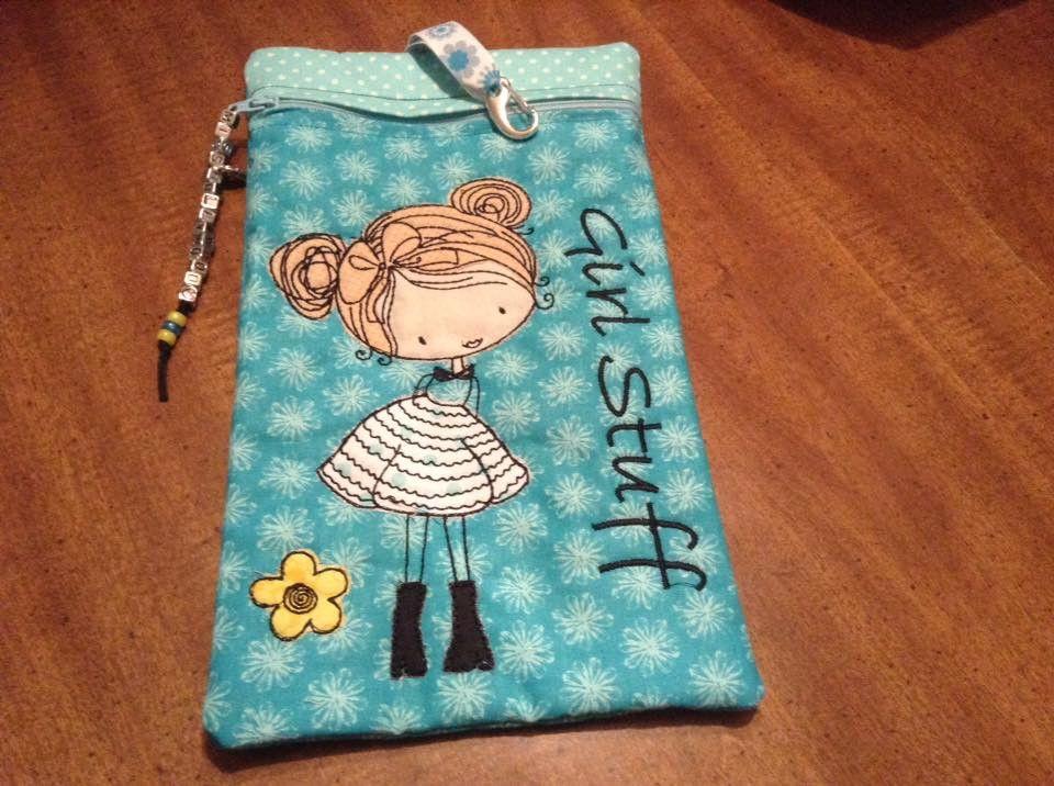 Girl Stuff Zipper Purse 5x7 - Sweet Pea Australia In the hoop machine embroidery designs. in the hoop project, in the hoop embroidery designs, craft in the hoop project, diy in the hoop project, diy craft in the hoop project, in the hoop embroidery patterns, design in the hoop patterns, embroidery designs for in the hoop embroidery projects, best in the hoop machine embroidery designs perfect for all hoops and embroidery machines