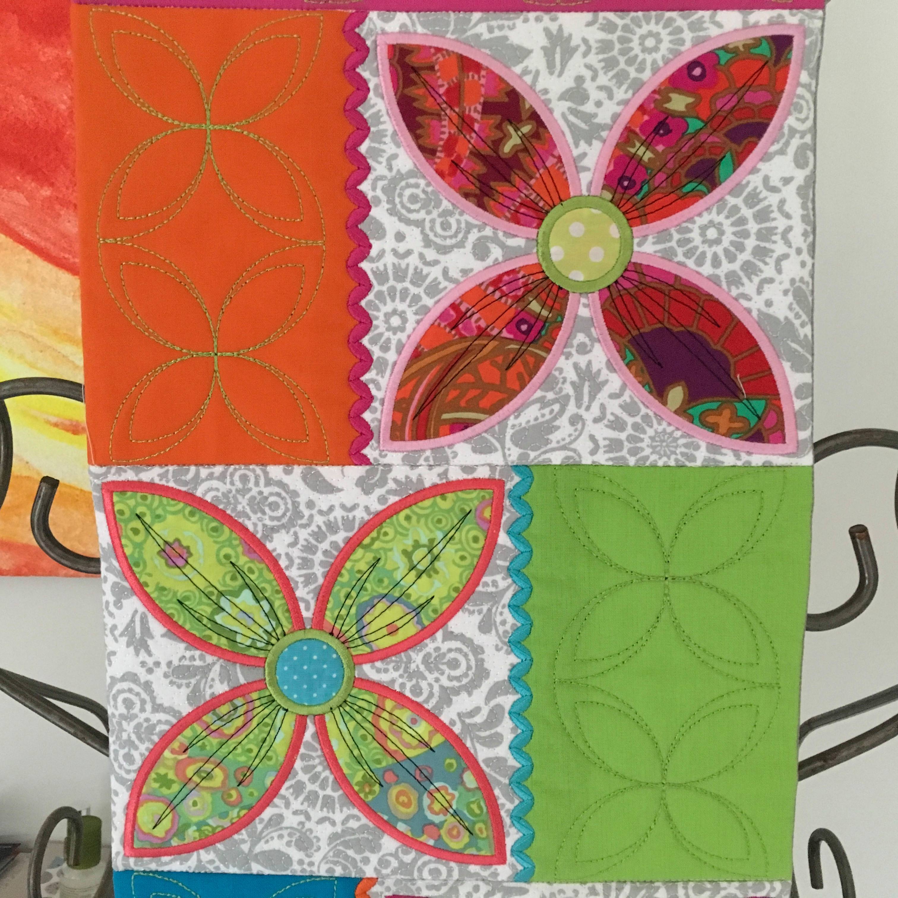 Daisy Table Runner 5x7 6x10 7x12 - Sweet Pea Australia In the hoop machine embroidery designs. in the hoop project, in the hoop embroidery designs, craft in the hoop project, diy in the hoop project, diy craft in the hoop project, in the hoop embroidery patterns, design in the hoop patterns, embroidery designs for in the hoop embroidery projects, best in the hoop machine embroidery designs perfect for all hoops and embroidery machines