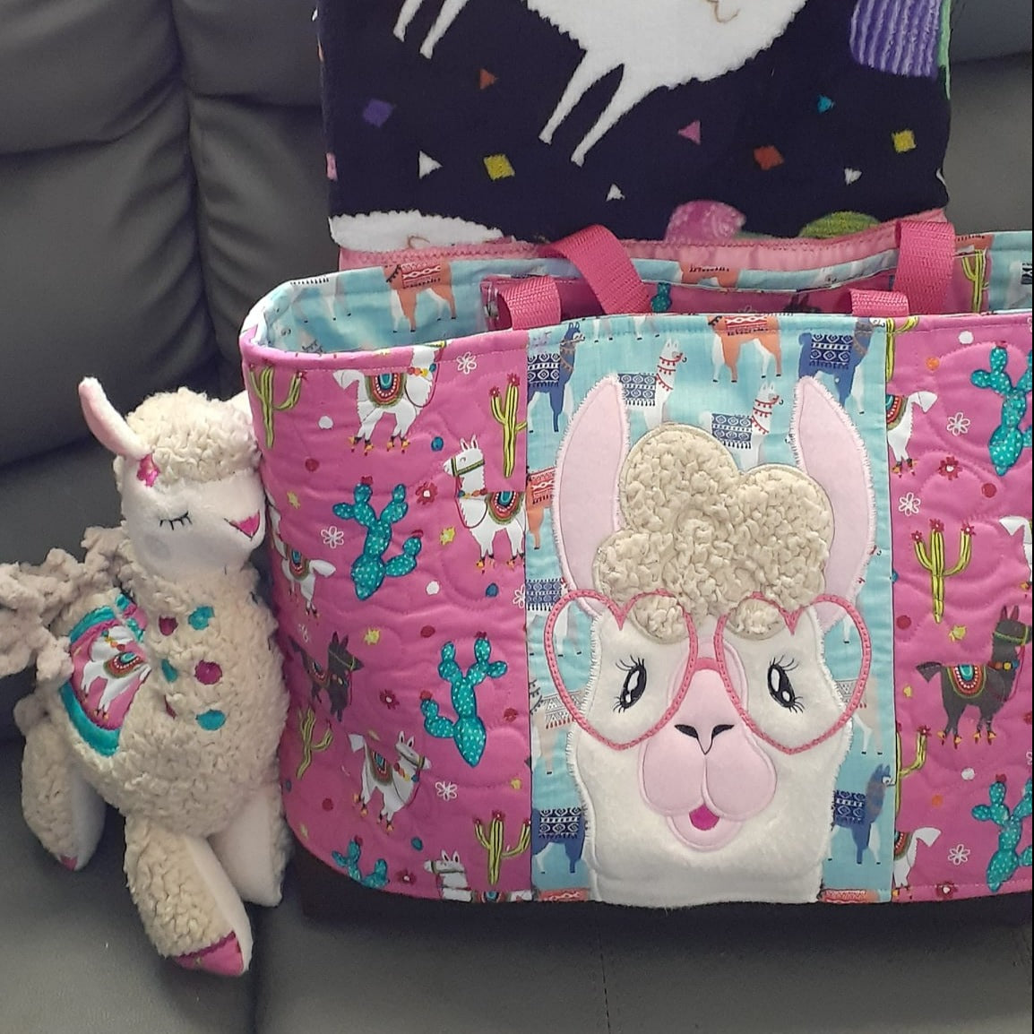 A Llama Called Mary Mug Rug 5x7 6x10 7x12 - Sweet Pea Australia In the hoop machine embroidery designs. in the hoop project, in the hoop embroidery designs, craft in the hoop project, diy in the hoop project, diy craft in the hoop project, in the hoop embroidery patterns, design in the hoop patterns, embroidery designs for in the hoop embroidery projects, best in the hoop machine embroidery designs perfect for all hoops and embroidery machines