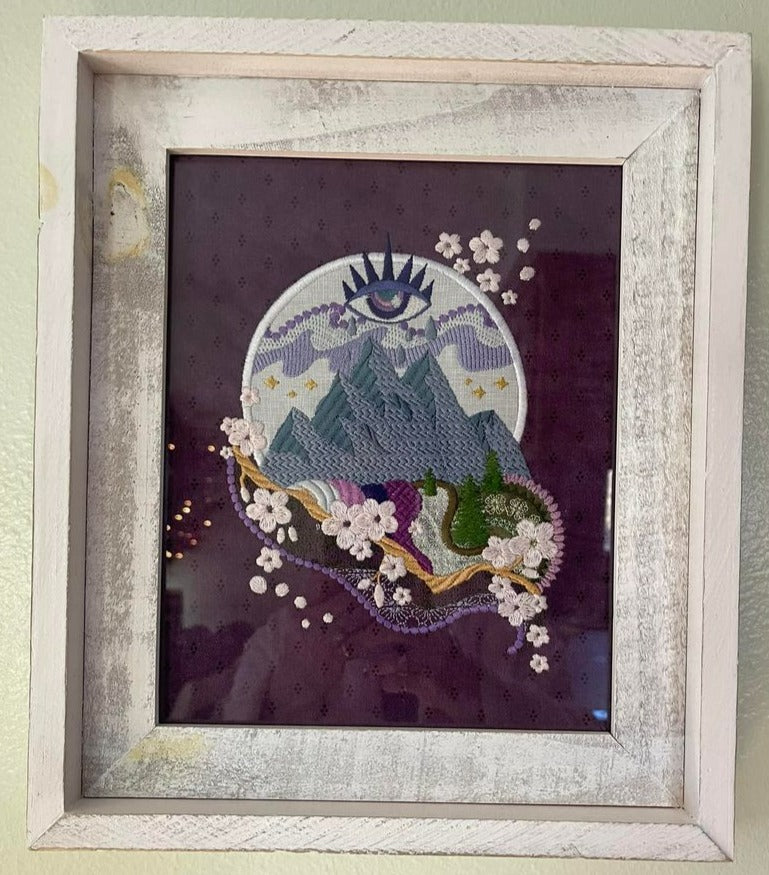 Meditation Mountain 6x10 7x12 - Sweet Pea Australia In the hoop machine embroidery designs. in the hoop project, in the hoop embroidery designs, craft in the hoop project, diy in the hoop project, diy craft in the hoop project, in the hoop embroidery patterns, design in the hoop patterns, embroidery designs for in the hoop embroidery projects, best in the hoop machine embroidery designs perfect for all hoops and embroidery machines