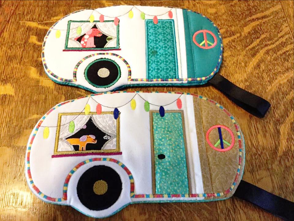 Caravan Zipper Case 5x7 6x10 7x12 and 9.5x14 - Sweet Pea Australia In the hoop machine embroidery designs. in the hoop project, in the hoop embroidery designs, craft in the hoop project, diy in the hoop project, diy craft in the hoop project, in the hoop embroidery patterns, design in the hoop patterns, embroidery designs for in the hoop embroidery projects, best in the hoop machine embroidery designs perfect for all hoops and embroidery machines