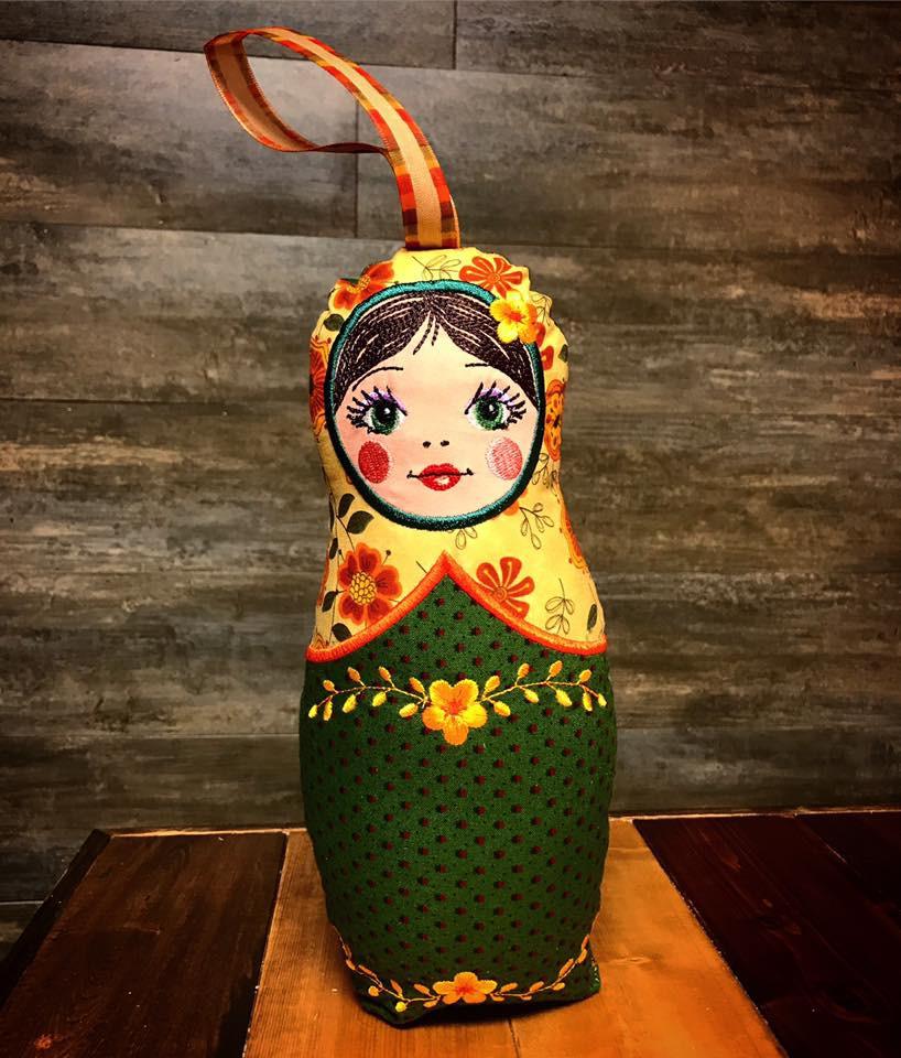 Babushka Cushion and Stuffie 5x7 6x10 8x8 9x12 - Sweet Pea Australia In the hoop machine embroidery designs. in the hoop project, in the hoop embroidery designs, craft in the hoop project, diy in the hoop project, diy craft in the hoop project, in the hoop embroidery patterns, design in the hoop patterns, embroidery designs for in the hoop embroidery projects, best in the hoop machine embroidery designs perfect for all hoops and embroidery machines