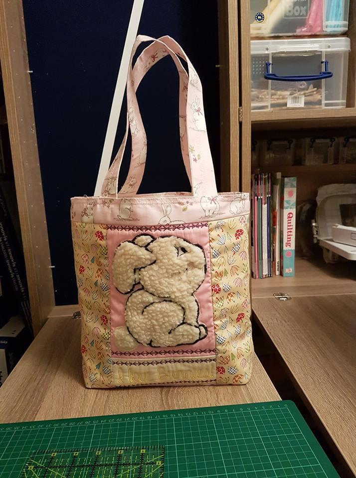 I Love Bunnies Bag 6x10 7x12 - Sweet Pea Australia In the hoop machine embroidery designs. in the hoop project, in the hoop embroidery designs, craft in the hoop project, diy in the hoop project, diy craft in the hoop project, in the hoop embroidery patterns, design in the hoop patterns, embroidery designs for in the hoop embroidery projects, best in the hoop machine embroidery designs perfect for all hoops and embroidery machines