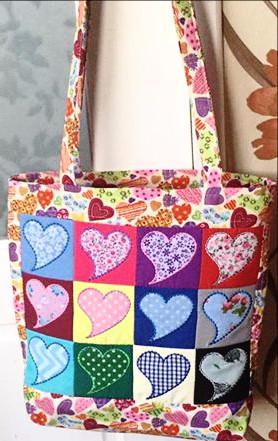 Heart Patchwork Bag 4x4 5x5 - Sweet Pea Australia In the hoop machine embroidery designs. in the hoop project, in the hoop embroidery designs, craft in the hoop project, diy in the hoop project, diy craft in the hoop project, in the hoop embroidery patterns, design in the hoop patterns, embroidery designs for in the hoop embroidery projects, best in the hoop machine embroidery designs perfect for all hoops and embroidery machines