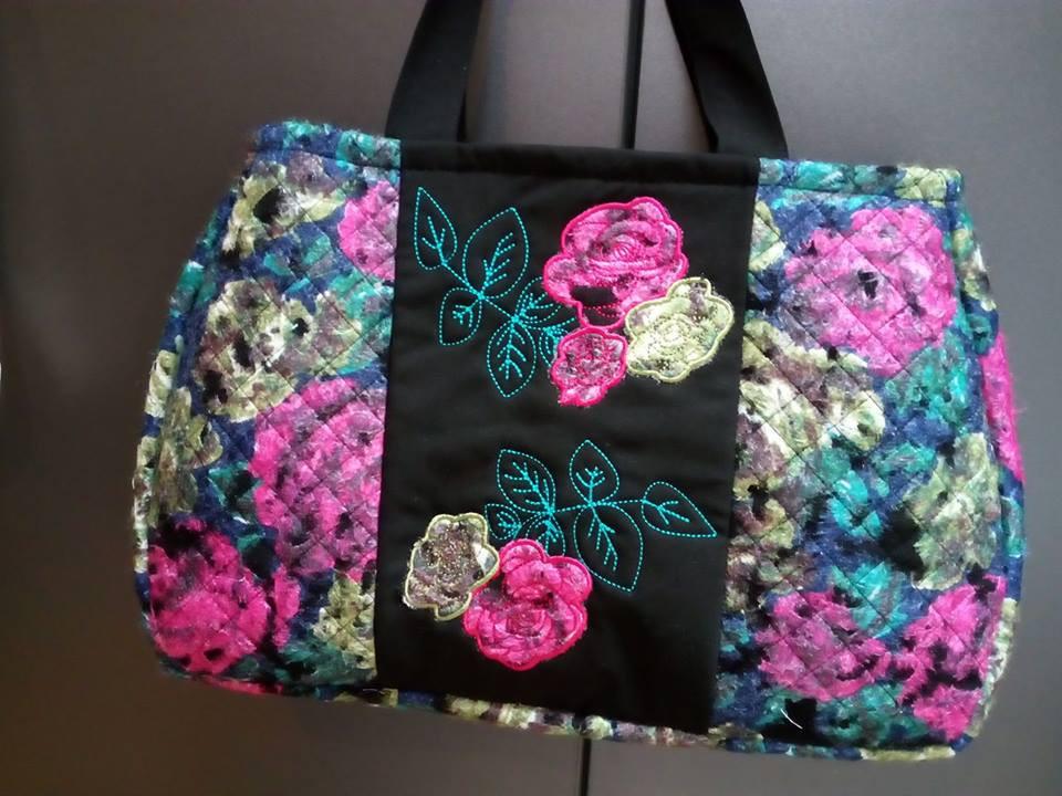 Rose Bag 5x7 6x10 7x12 - Sweet Pea Australia In the hoop machine embroidery designs. in the hoop project, in the hoop embroidery designs, craft in the hoop project, diy in the hoop project, diy craft in the hoop project, in the hoop embroidery patterns, design in the hoop patterns, embroidery designs for in the hoop embroidery projects, best in the hoop machine embroidery designs perfect for all hoops and embroidery machines