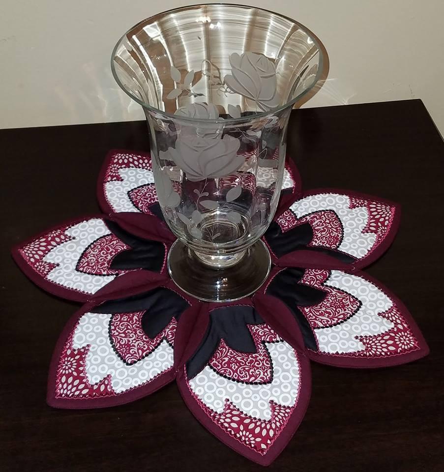 Leaf Table Centre 5x7 6x10 7x12 - Sweet Pea Australia In the hoop machine embroidery designs. in the hoop project, in the hoop embroidery designs, craft in the hoop project, diy in the hoop project, diy craft in the hoop project, in the hoop embroidery patterns, design in the hoop patterns, embroidery designs for in the hoop embroidery projects, best in the hoop machine embroidery designs perfect for all hoops and embroidery machines