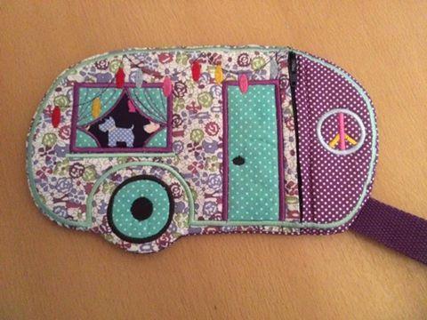 Caravan Zipper Case 5x7 6x10 7x12 and 9.5x14 - Sweet Pea Australia In the hoop machine embroidery designs. in the hoop project, in the hoop embroidery designs, craft in the hoop project, diy in the hoop project, diy craft in the hoop project, in the hoop embroidery patterns, design in the hoop patterns, embroidery designs for in the hoop embroidery projects, best in the hoop machine embroidery designs perfect for all hoops and embroidery machines