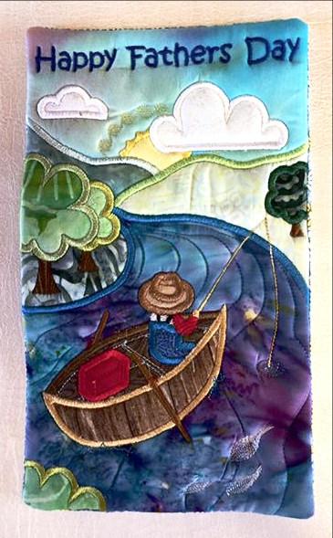 Happy Father's Day mugrug 5x7 6x10 7x12 9.5x14 - Sweet Pea Australia In the hoop machine embroidery designs. in the hoop project, in the hoop embroidery designs, craft in the hoop project, diy in the hoop project, diy craft in the hoop project, in the hoop embroidery patterns, design in the hoop patterns, embroidery designs for in the hoop embroidery projects, best in the hoop machine embroidery designs perfect for all hoops and embroidery machines