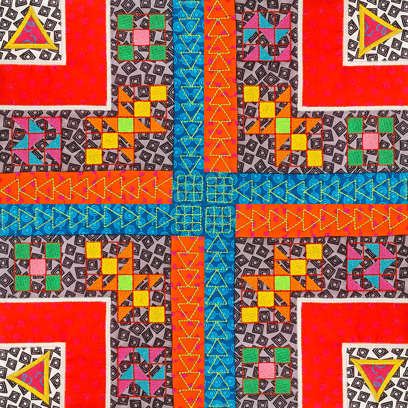 Oddly Traditional Quilt BOM Sew Along Quilt Block 3 - Sweet Pea Australia In the hoop machine embroidery designs. in the hoop project, in the hoop embroidery designs, craft in the hoop project, diy in the hoop project, diy craft in the hoop project, in the hoop embroidery patterns, design in the hoop patterns, embroidery designs for in the hoop embroidery projects, best in the hoop machine embroidery designs perfect for all hoops and embroidery machines