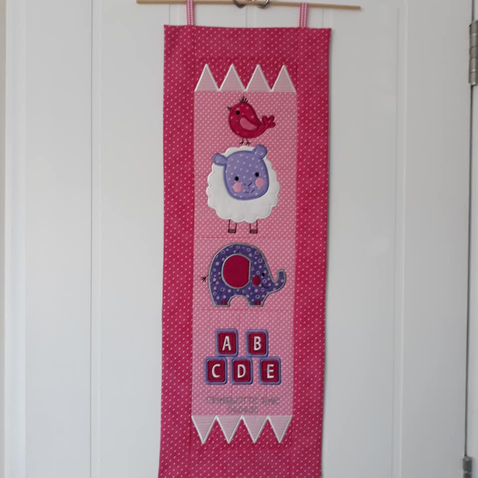 Elephant Wall Hanging 6x10 8x12 9.5x14 - Sweet Pea Australia In the hoop machine embroidery designs. in the hoop project, in the hoop embroidery designs, craft in the hoop project, diy in the hoop project, diy craft in the hoop project, in the hoop embroidery patterns, design in the hoop patterns, embroidery designs for in the hoop embroidery projects, best in the hoop machine embroidery designs perfect for all hoops and embroidery machines