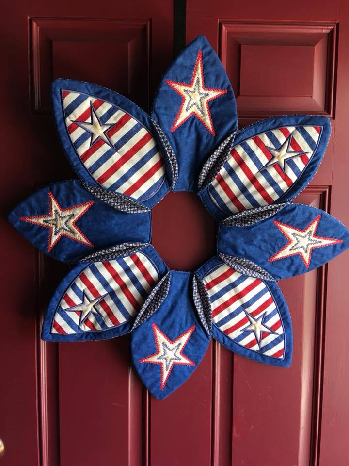 Stars and Stripes Table Centre 5x7 6x10 7x12 - Sweet Pea Australia In the hoop machine embroidery designs. in the hoop project, in the hoop embroidery designs, craft in the hoop project, diy in the hoop project, diy craft in the hoop project, in the hoop embroidery patterns, design in the hoop patterns, embroidery designs for in the hoop embroidery projects, best in the hoop machine embroidery designs perfect for all hoops and embroidery machines