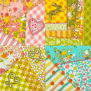 Crazy patchwork quilt blocks set 1 5x5 6x6 7x7 8x8 9x9 10x10 - Sweet Pea