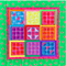 Oddly Traditional Quilt BOM Sew Along Quilt Block 12 - Sweet Pea In The Hoop Machine Embroidery Design