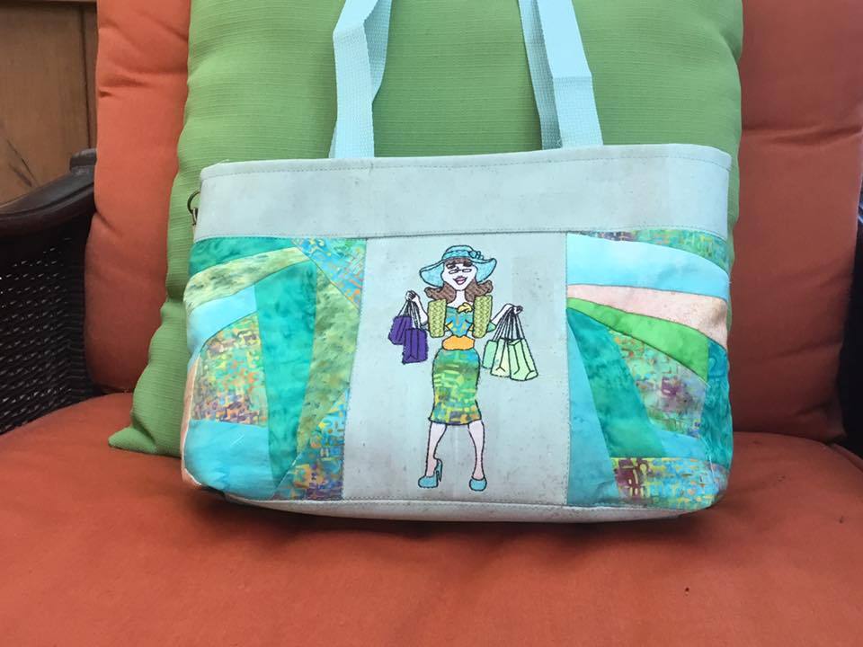 Let's Go Shopping Bag 5x7 6x10 8x12 - Sweet Pea Australia In the hoop machine embroidery designs. in the hoop project, in the hoop embroidery designs, craft in the hoop project, diy in the hoop project, diy craft in the hoop project, in the hoop embroidery patterns, design in the hoop patterns, embroidery designs for in the hoop embroidery projects, best in the hoop machine embroidery designs perfect for all hoops and embroidery machines