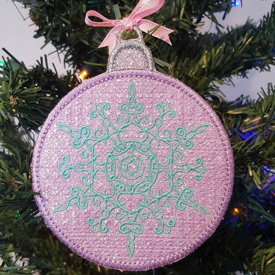 Mylar Christmas Baubles 4x4 5x5 6x6 - Sweet Pea Australia In the hoop machine embroidery designs. in the hoop project, in the hoop embroidery designs, craft in the hoop project, diy in the hoop project, diy craft in the hoop project, in the hoop embroidery patterns, design in the hoop patterns, embroidery designs for in the hoop embroidery projects, best in the hoop machine embroidery designs perfect for all hoops and embroidery machines