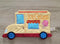 Ice Cream Truck Mugrug 5x7 6x10 - Sweet Pea