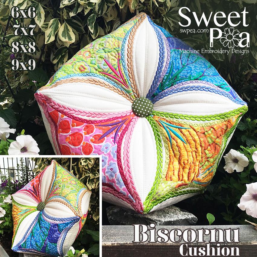 Biscornu Cushion 6x6 7x7 8x8 9x9 - Sweet Pea Australia In the hoop machine embroidery designs. in the hoop project, in the hoop embroidery designs, craft in the hoop project, diy in the hoop project, diy craft in the hoop project, in the hoop embroidery patterns, design in the hoop patterns, embroidery designs for in the hoop embroidery projects, best in the hoop machine embroidery designs perfect for all hoops and embroidery machines